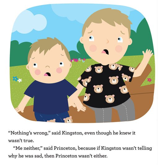 Teddy says WORDS CAN NEVER HURT YOU