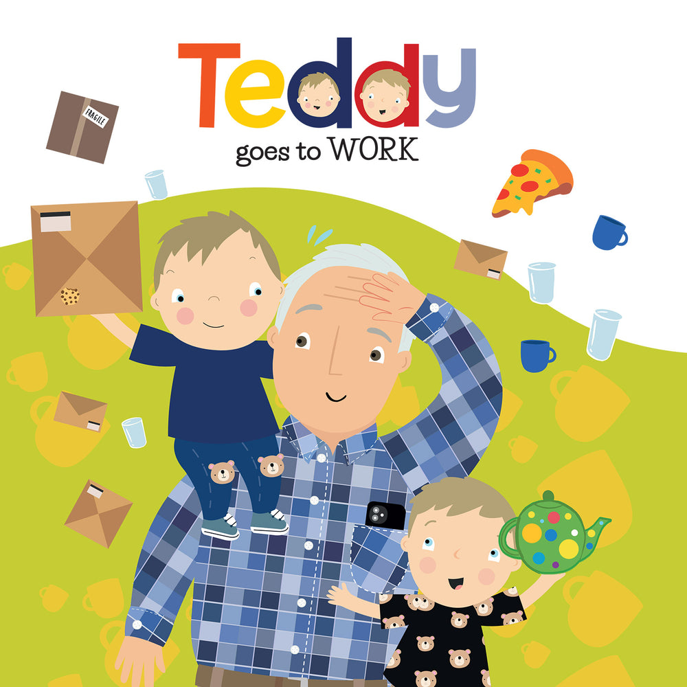 Teddy goes to WORK cover